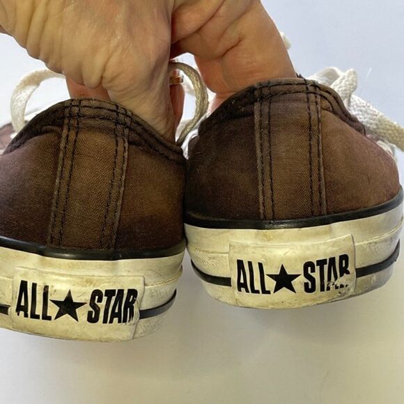 Rare Chucks Chucks Chucks Low Top All Stars‎ Men's 6; Women's 8 Black and White - Picture 3 of 5